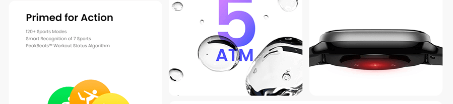 Xiaomi Amazfit GTS 4 Mini (Blue)